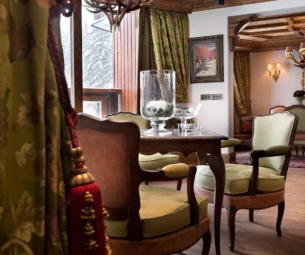 D'exception - Domaine Du Jardin Alpin, 1850 Lejlighed Courchevel
